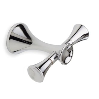 Chrome Double Robe Hook StilHaus CA13-08